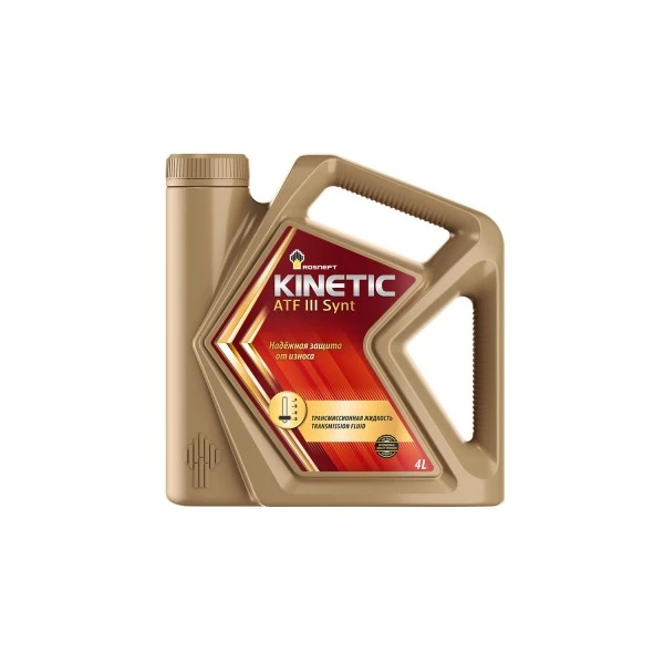 Жидкость трансмиссионная синт. Rosneft Kinetic ATF III Synt (e4L)