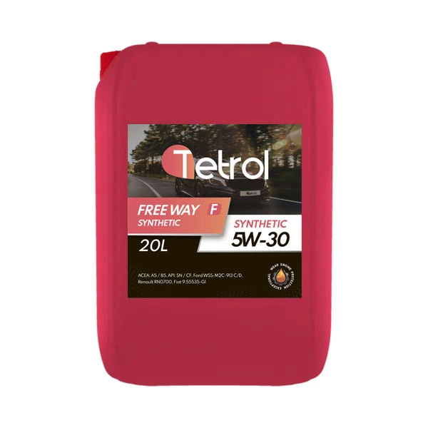 Масло моторное синт. Tetrol FREE WAY F 5W30 (e20L)