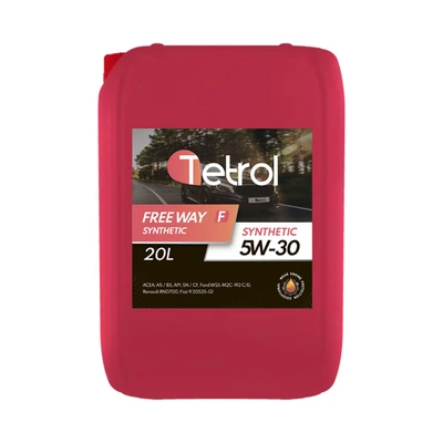 фото Масло моторное синт. Tetrol FREE WAY F 5W30 (e20L)