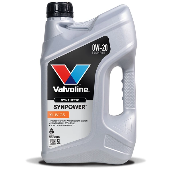 Масло моторное синт. Valvoline SYNPOWER XL-IV C5 0W20 (e5L)