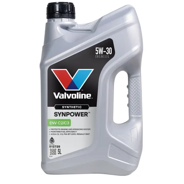 Масло моторное синт. Valvoline SYNPOWER ENV C2/C3 5W30 (e5L)