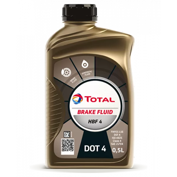 Жидкость тормозная Total HBF 4 (e0,5L)
