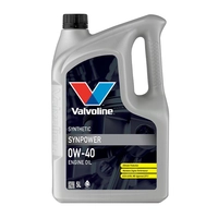 фото Масло моторное синт. Valvoline SYNPOWER 0W40 (e5L)