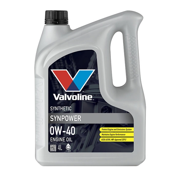 Масло моторное синт. Valvoline SYNPOWER 0W40 (e4L)