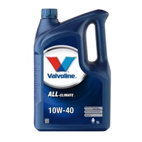 фото Масло моторное п/синт. Valvoline ALL CLIMATE 10W40 (e5L)