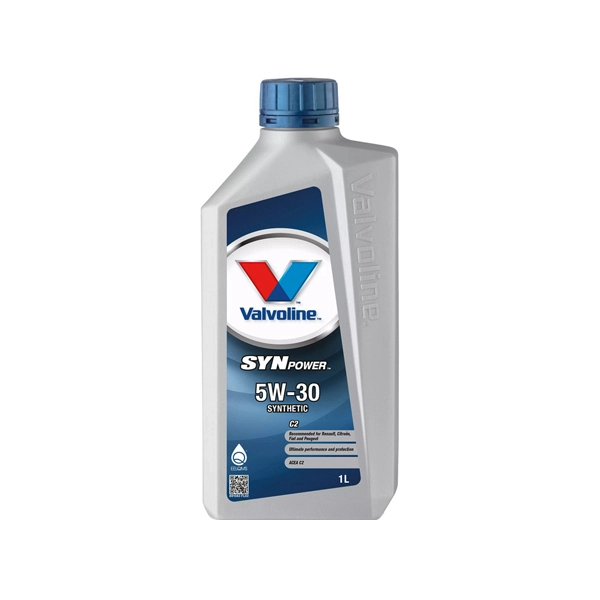 Масло моторное синт. Valvoline SYNPOWER C2 5W30 (e1L)