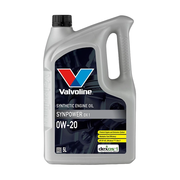 Масло моторное синт. Valvoline SYNPOWER DX1 0W20 (e5L)