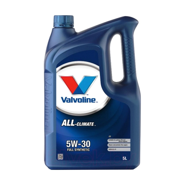 Масло моторное синт. Valvoline ALL CLIMATE C2/C3 5W30 (e5L)