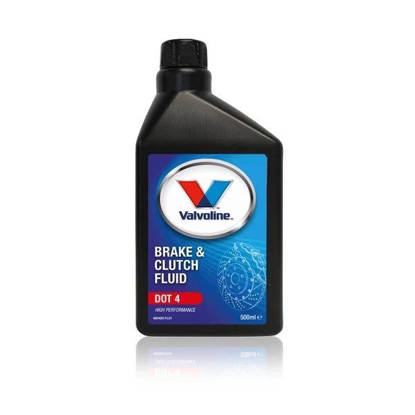 Жидкость тормозная Valvoline BRAKE & CLUTCH FLUID DOT 4 (e0,5L)