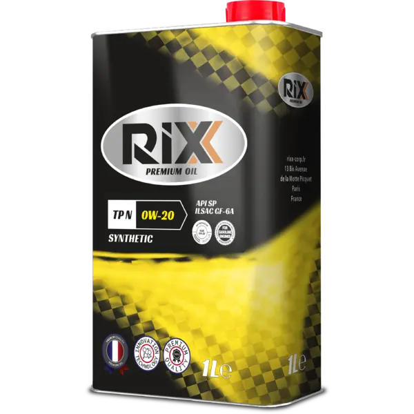 Масло моторное синт. RIXX TP N  0W20 GF-6A PAO+ (e1L)