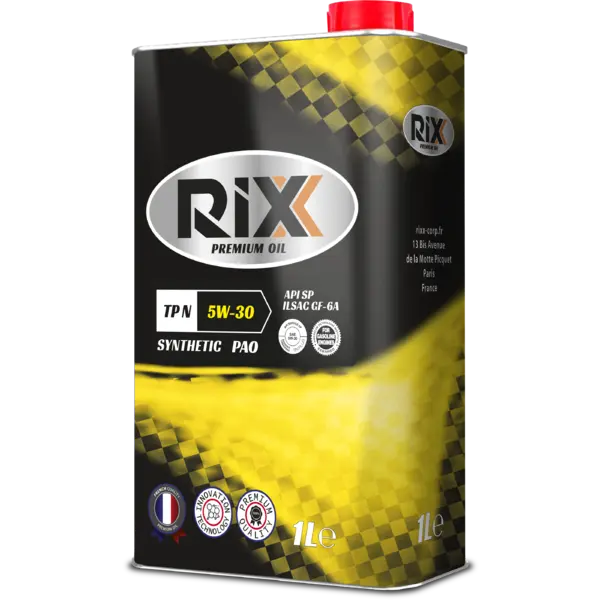 Масло моторное синт. RIXX TP N  5W30 GF-6A PAO+ (e1L)