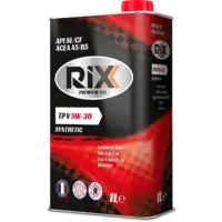 фото Масло моторное синт. RIXX TP V 5W30 SL/CF (e1L)