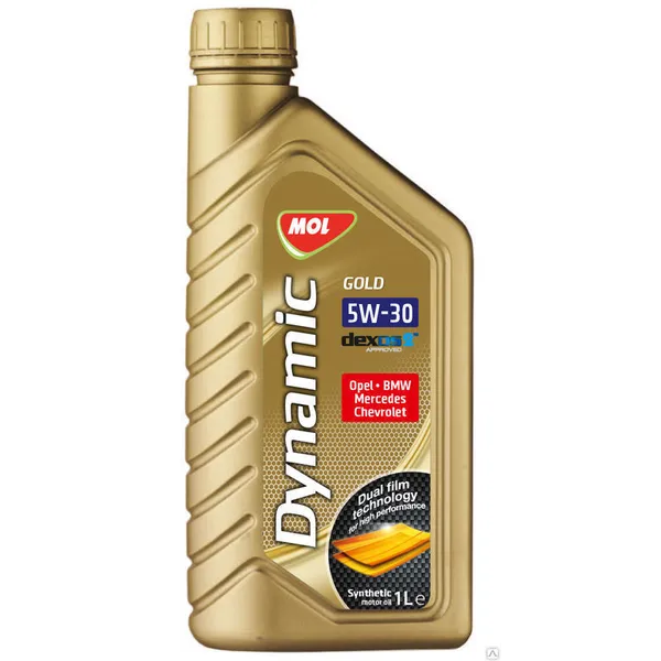 Масло моторное синт. MOL Dynamic Gold DX 5W-30 (e1L)