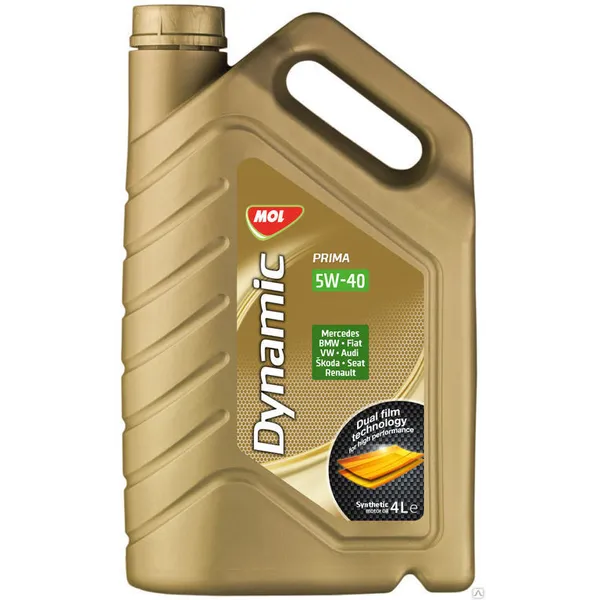 Масло моторное синт. MOL Dynamic Prima 5W-40 (e4L)