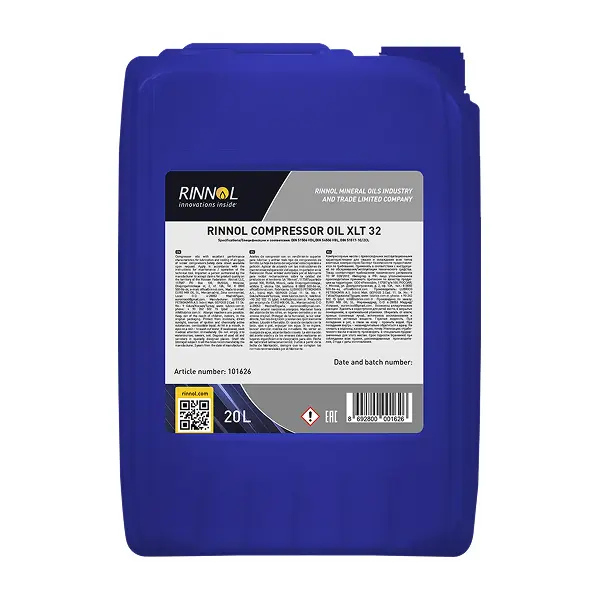 Масло компрессорное минер. RINNOL COMPRESSOR OIL XLT 32 (e20L)