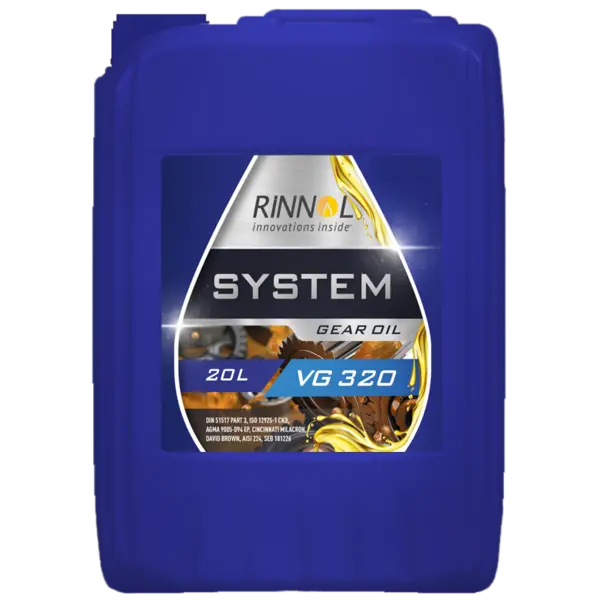 Масло редукторное минер. RINNOL SYSTEM GEAR OIL VG 320 (e20L)