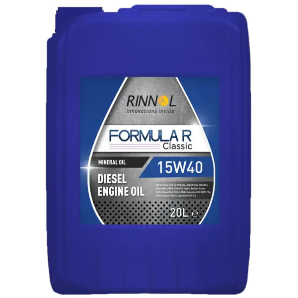 Масло моторное минер. RINNOL FORMULA Classic 15W-40 (e20L)