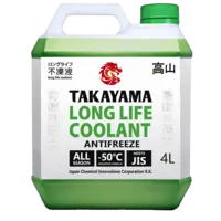 фото Охлаждающая жидкость TAKAYAMA Long Life Coolant Green (-50) (e4L)