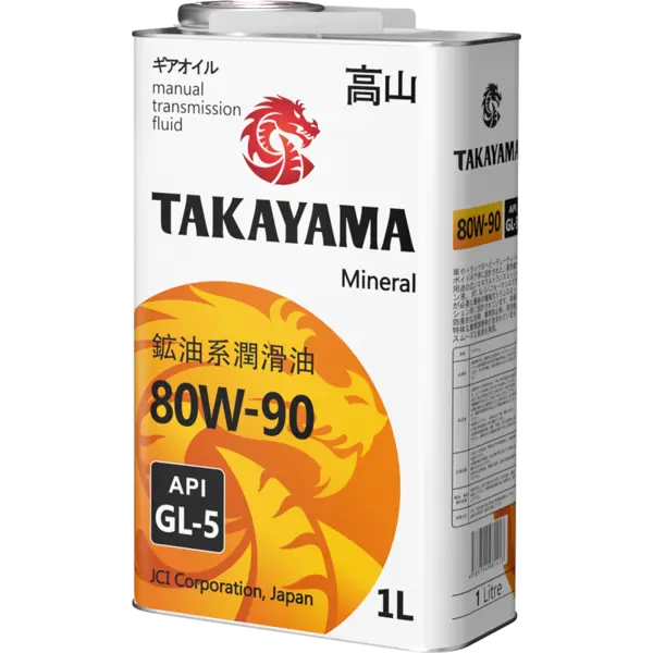 Масло трансмиссионное минер. TAKAYAMA SAE 80W-90 API GL-5 (e1L)