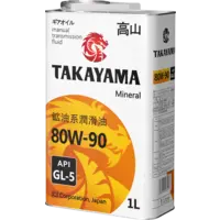 фото Масло трансмиссионное минер. TAKAYAMA SAE 80W-90 API GL-5 (e1L)