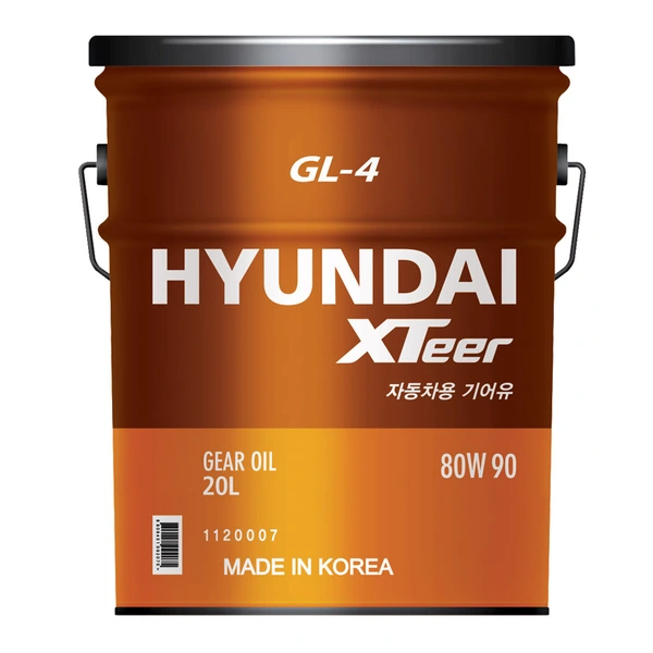 Масло трансмиссионное HYUNDAI Xteer Gear Oil-4 80W90 (e20L)