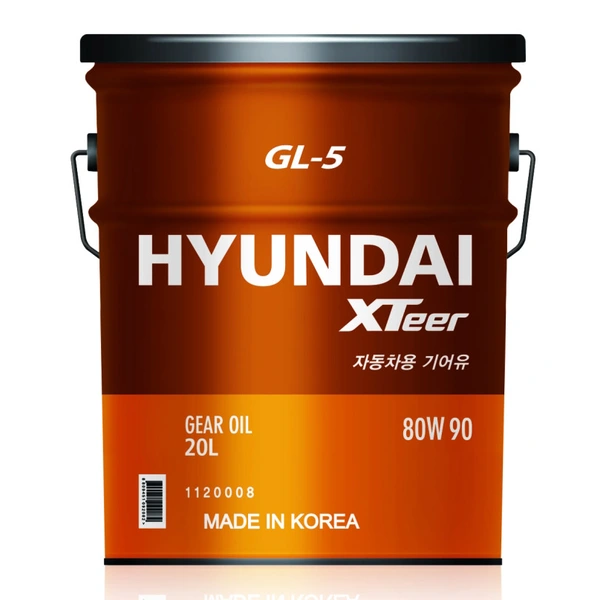 Масло трансмиссионное HYUNDAI Xteer Gear Oil-5 80W90 (e20L)