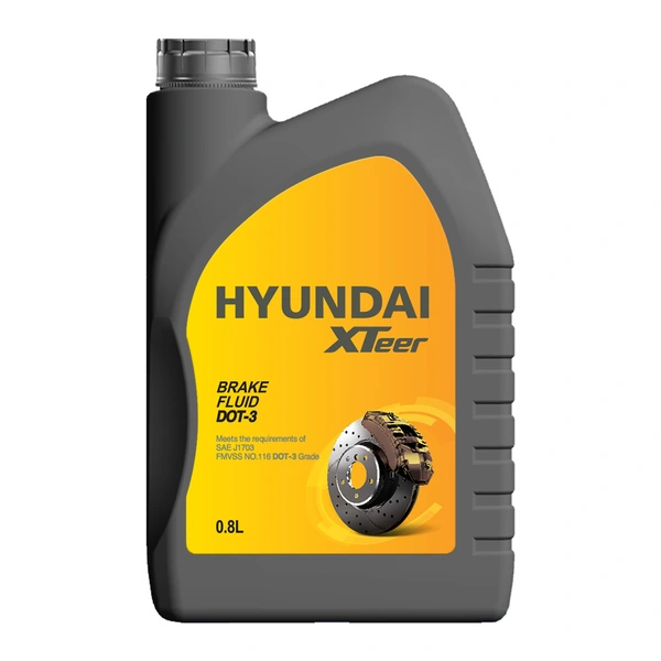 Жидкость тормозная HYUNDAI XTeer Brake Fluid DOT-3 (e0,8L)