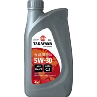 фото Масло моторное синт. TAKAYAMA SAE 5W-30 API SN/СF С3 пластик (e1L)