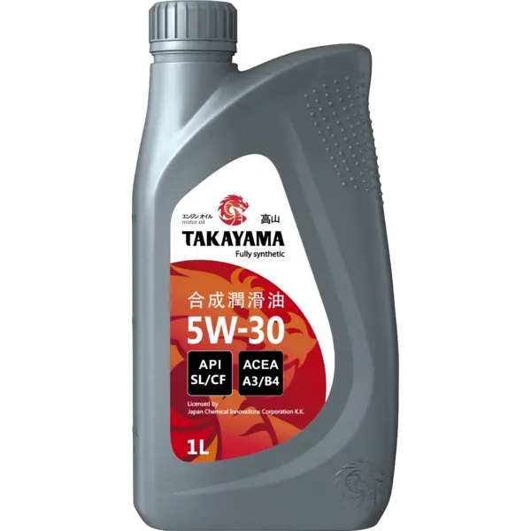 Масло моторное синт. TAKAYAMA SAE 5W-30 API SL/СF пластик (e1L)