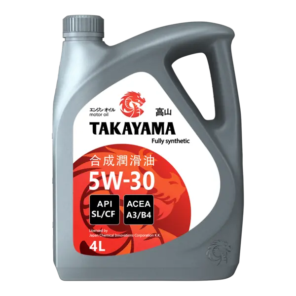 Масло моторное синт. TAKAYAMA SAE 5W-30 API SL/СF пластик (e4L)