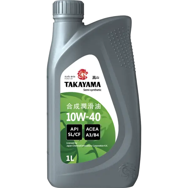 Масло моторное п/синт. TAKAYAMA SAE 10W-40 API SL, ACEA A3/B4 (e1L)