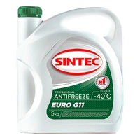фото Жидкость охлаждающая SINTEC ANTIFREEZE EURO G11 (-40) (e5kg)