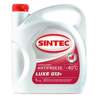 фото Жидкость охлаждающая SINTEC ANTIFREEZE LUXE G12+ (-40) (e5kg)