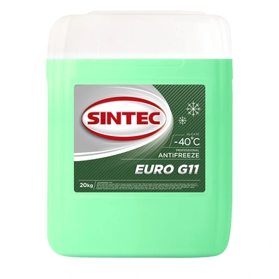 фото Жидкость охлаждающая SINTEC ANTIFREEZE EURO G11 (-40) (e20kg)