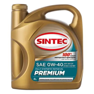 фото Масло моторное синт. SINTEC PREMIUM 5W30 ACEA A3/B4 (e4L)