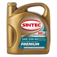 фото Масло моторное синт. SINTEC PREMIUM 0W40 API SP/CF, ACEA A3/B4 (e4L)