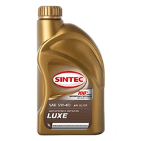 фото Масло моторное п/синт SINTEC LUXE 5W40 API SL/CF (e1L)
