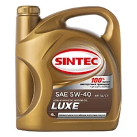 фото Масло моторное п/синт SINTEC LUXE 5W40 API SL/CF (e4L)