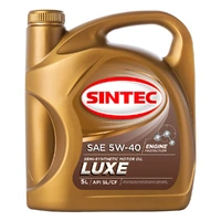 фото Масло моторное п/синт SINTEC LUXE 5W40 API SL/CF (e5L)