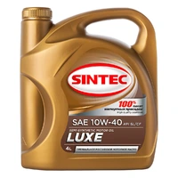 фото Масло моторное п/синт SINTEC LUXE 10W40 API SL/CF (e4L)