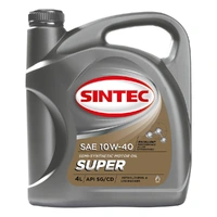 фото Масло моторное п/синт SINTEC SUPER 10W40 API SG/CD (e4L)