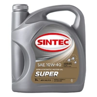 фото Масло моторное п/синт SINTEC SUPER 10W40 API SG/CD (e5L)