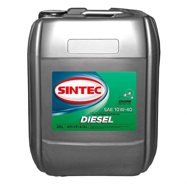 Масло моторное минер. SINTEC DIESEL SAE 10W-40 API CF-4/SJ (e20L)