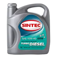 фото Масло моторное п/синт. SINTEC TURBO DIESEL SAE 10W-40 API CF-4/SJ (e5L)