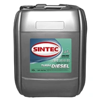 фото Масло моторное минер. SINTEC TURBO DIESEL SAE 20W-50 API CD (e20L)