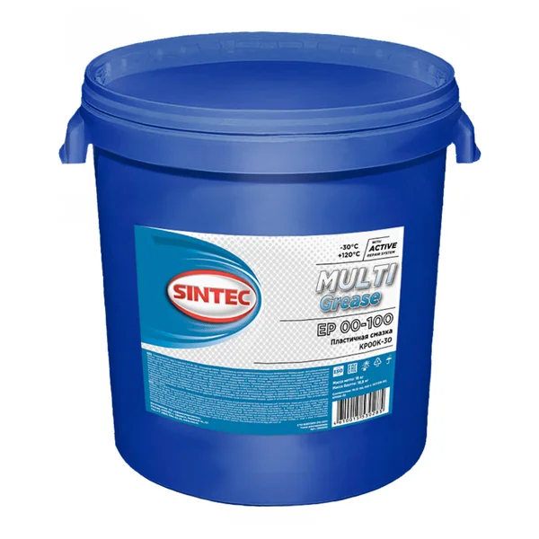 Смазка SINTEC MULTI GREASE EP 00-100 (пластик) (e18KG)