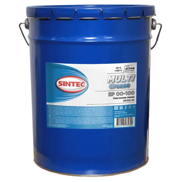 Смазка SINTEC MULTI GREASE EP 00-100 (металл) (e17KG)