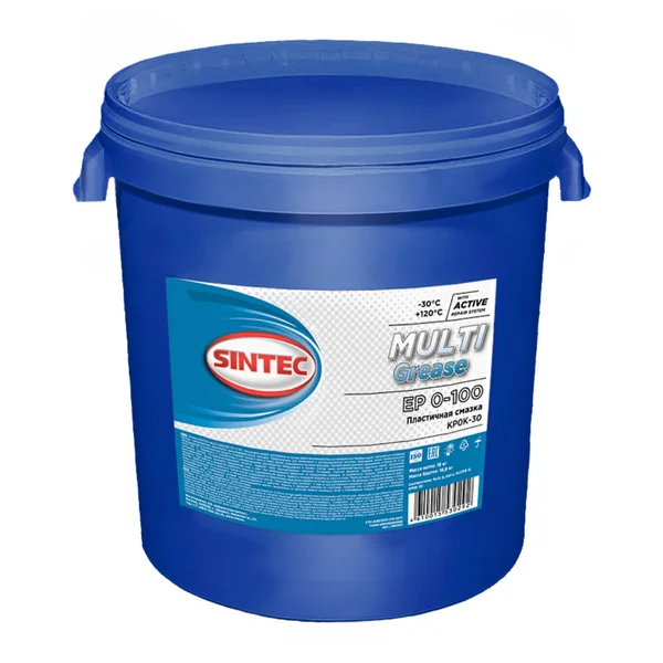 Смазка SINTEC MULTI GREASE EP 0-100 (пластик) (e18KG)