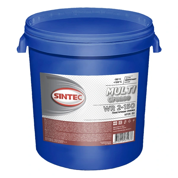 Смазка SINTEC MULTI GREASE WR 2-150 (пластик) (e18KG)