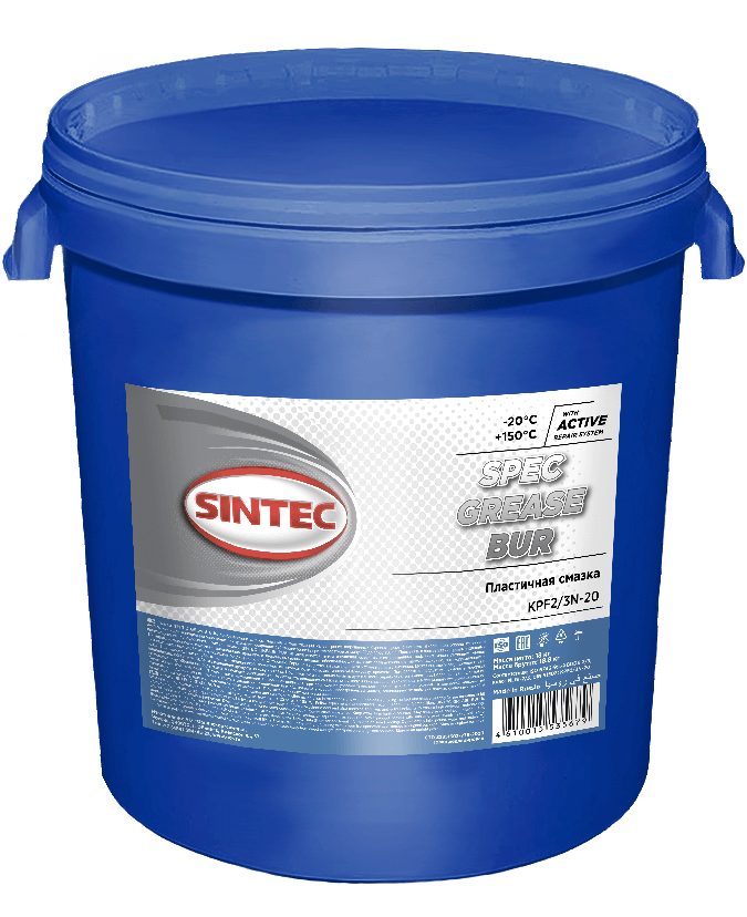 Смазка SINTEC SPEC GREASE BUR (пластик) (e18KG) | Интернет-магазин ООО ...